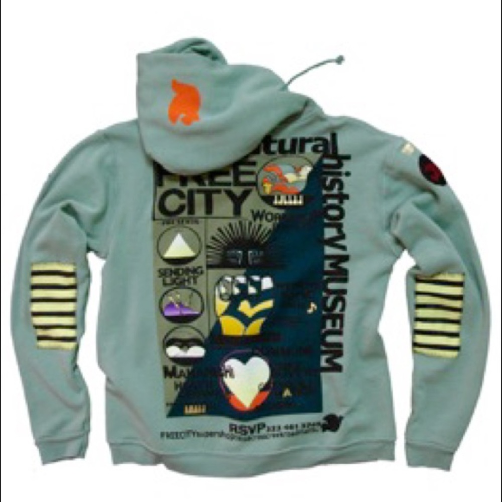 Free city Zip up - such a cool design and detail!